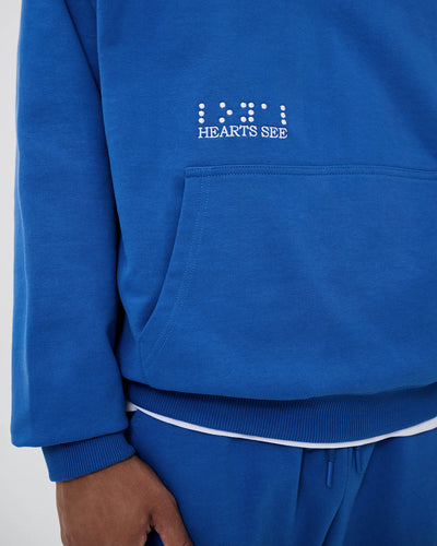 Hearts See Classics Hoodie Blue