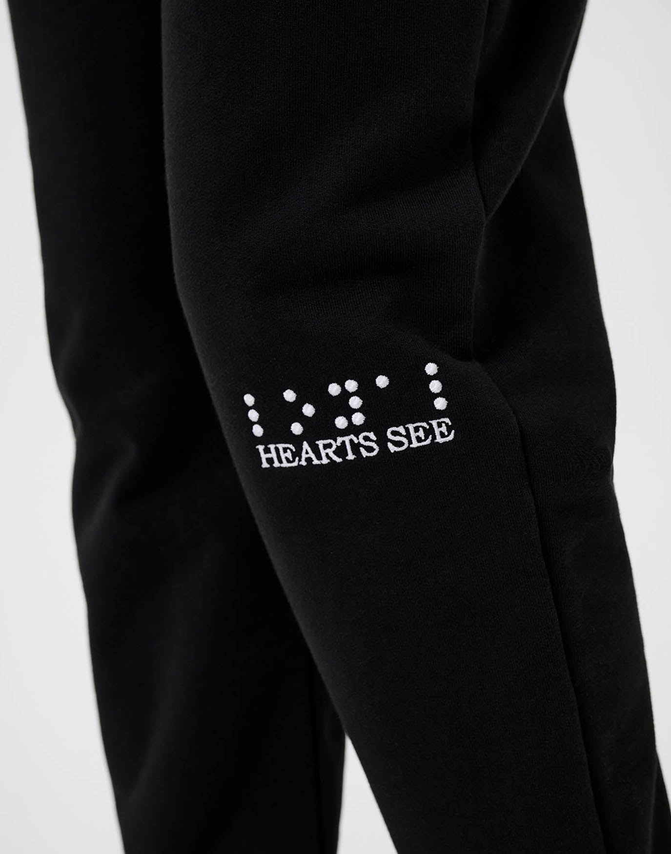 Hearts See Classics Sweatpants Black