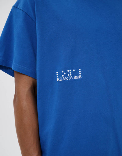 Hearts See Classics Tee Blue