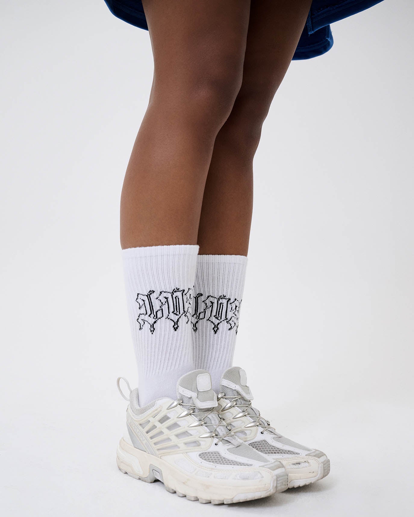 Loyal Drip Socks White