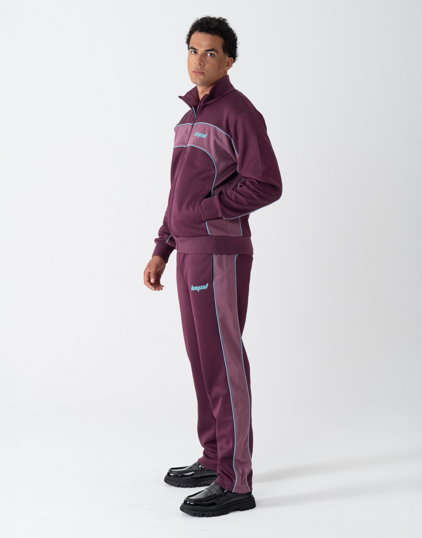 Racing Tracksuit Jacket Wine