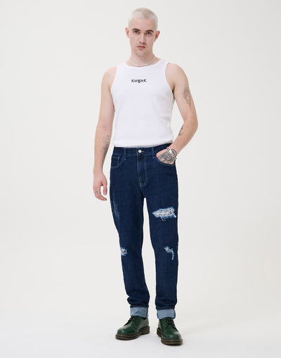 Loyal Drip Jeans Indigo