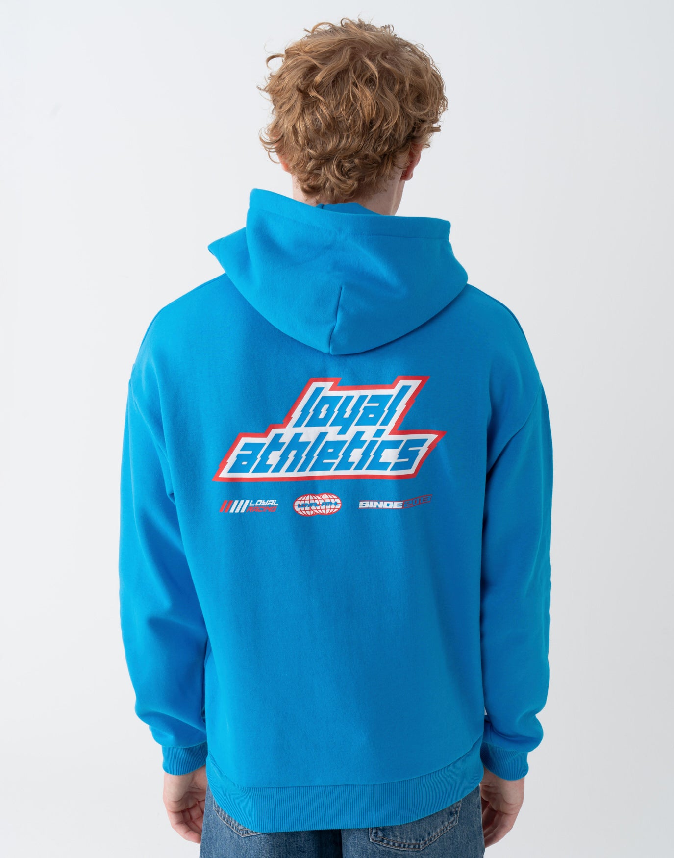 Speed Race Hoodie Blue