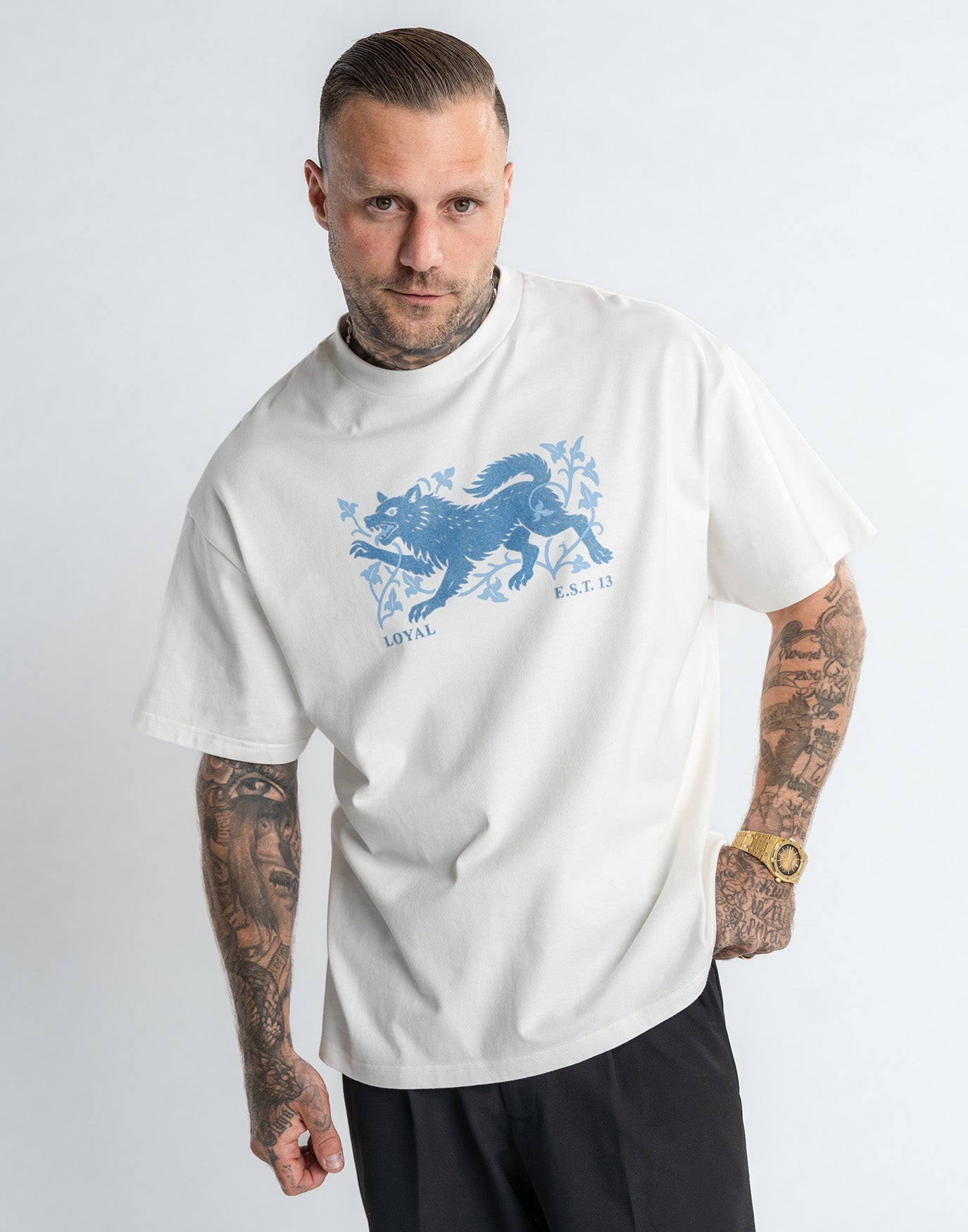 Wolf T-shirt White