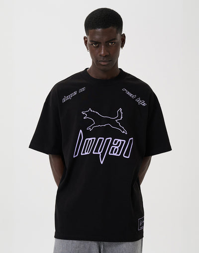 Racing Loyal Wolf Tee