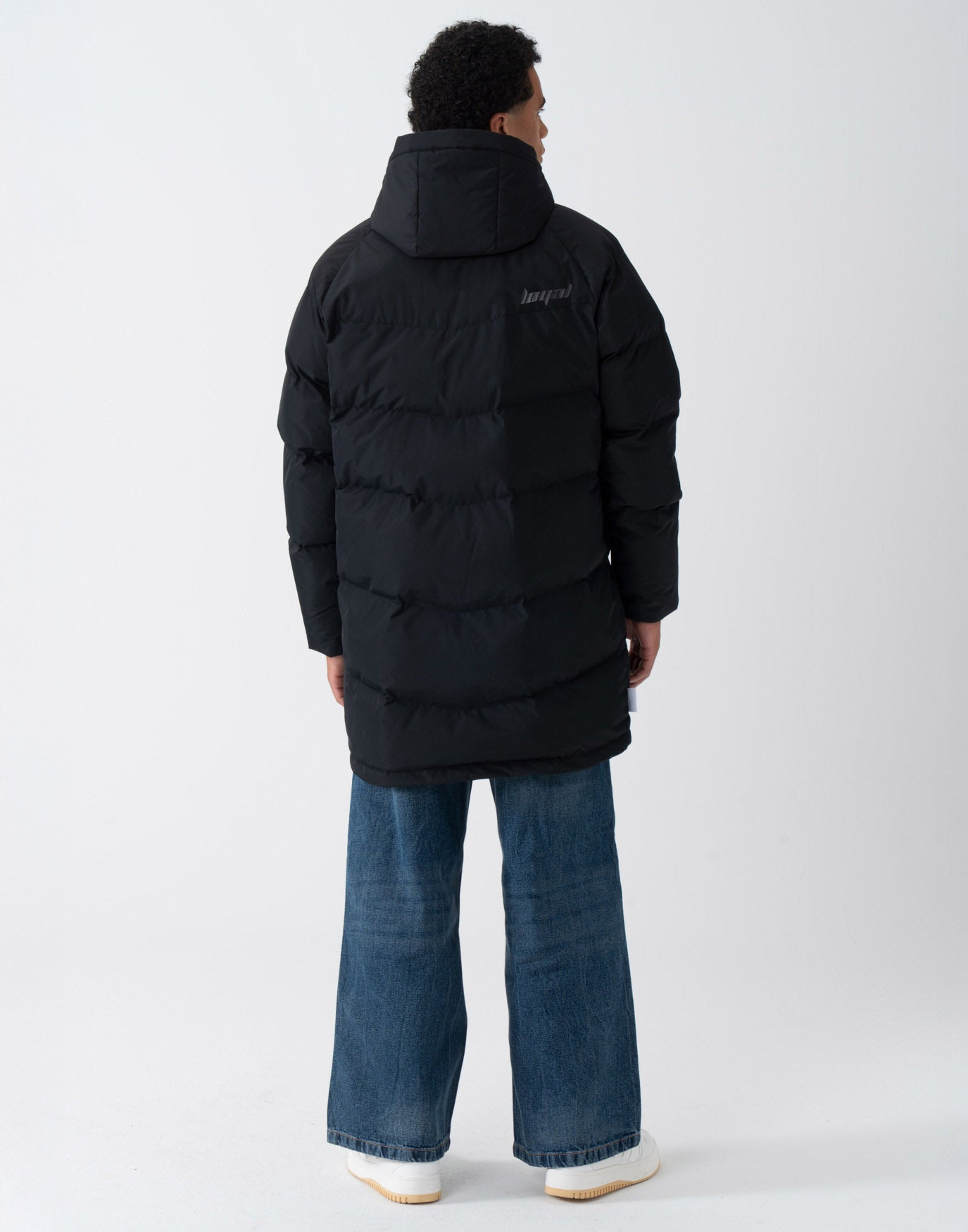 Boxy Puffer Jacket Black