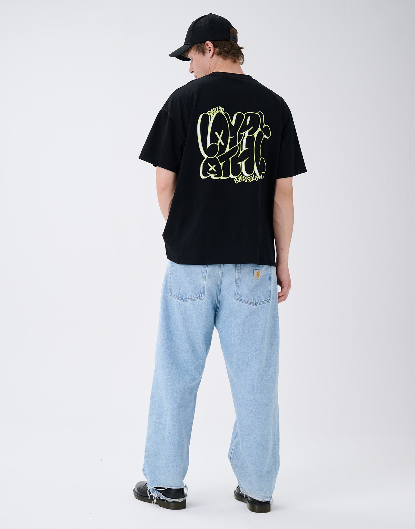 Bubble Graffiti T-Shirt Black
