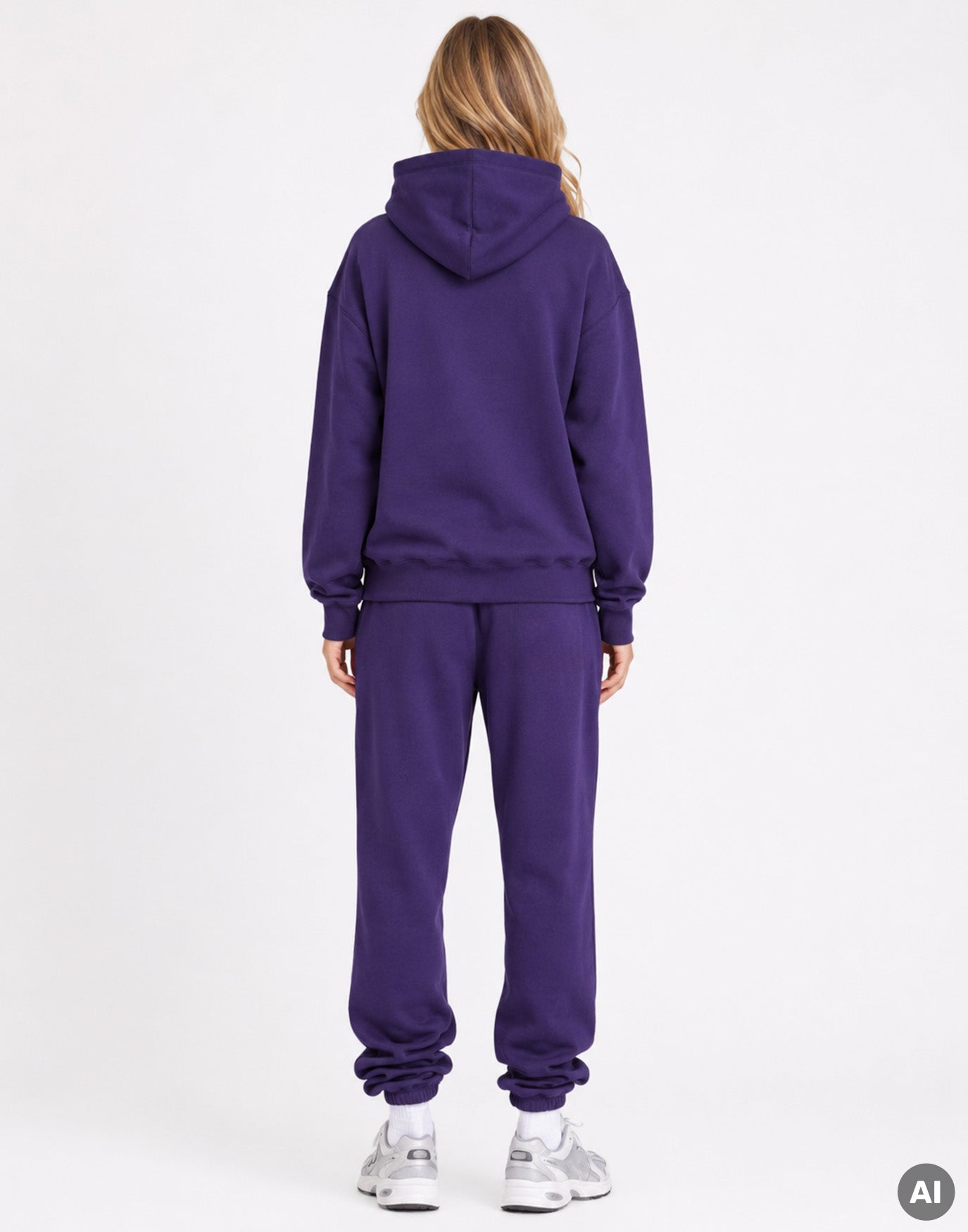 Classic Logo Hoodie Purple