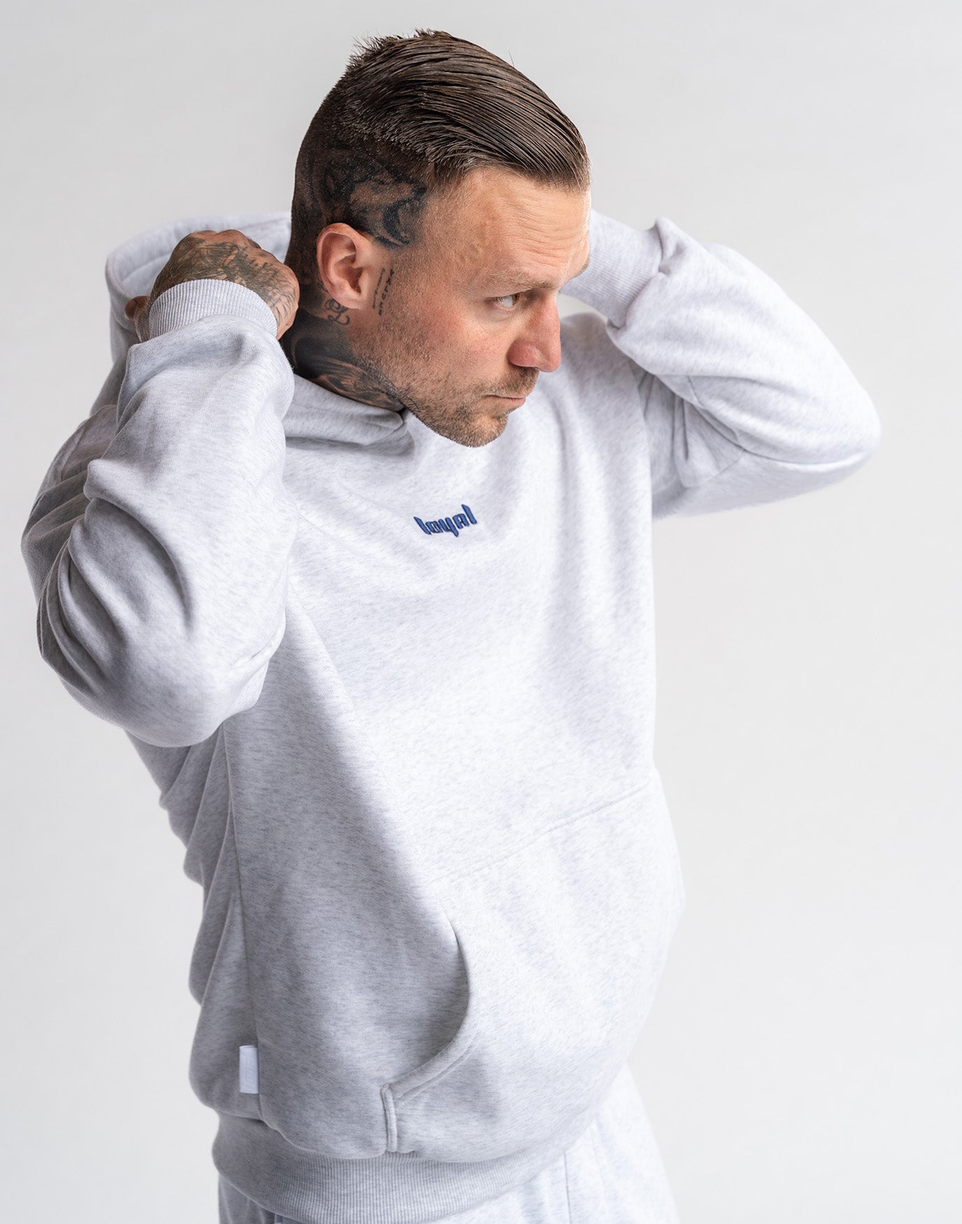 Classic Logo Hoodie Titan Melange