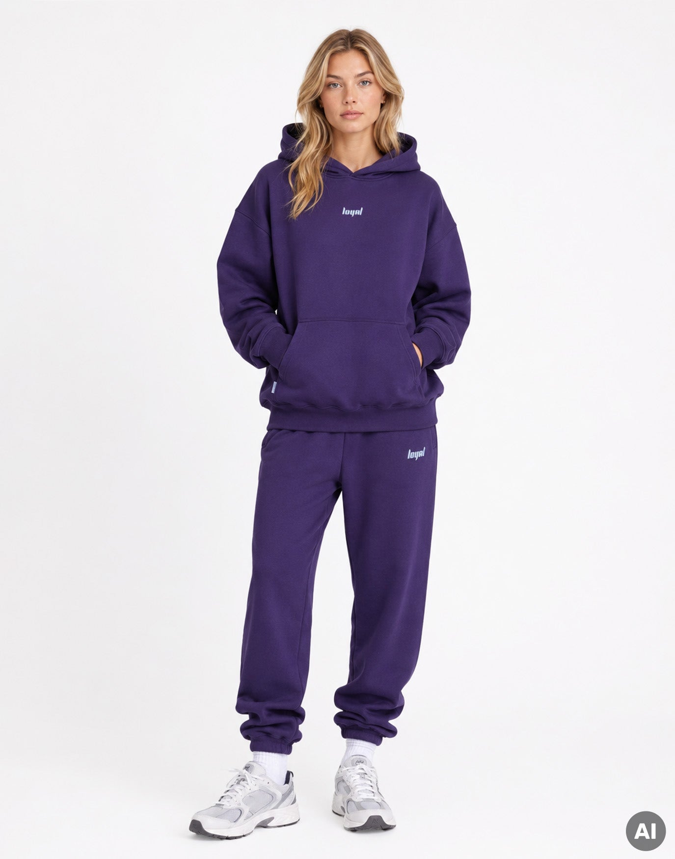 Classic Logo Sweatpants Purple