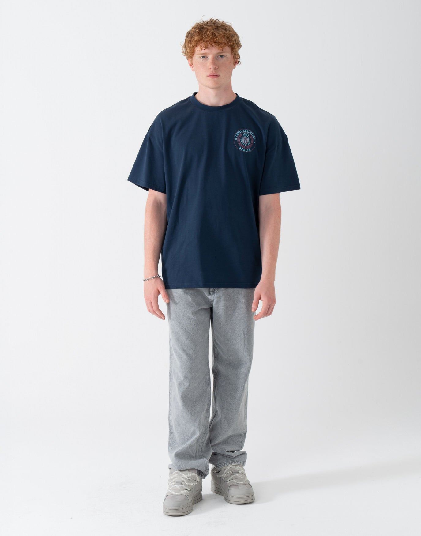 College Emblem T-Shirt Marine