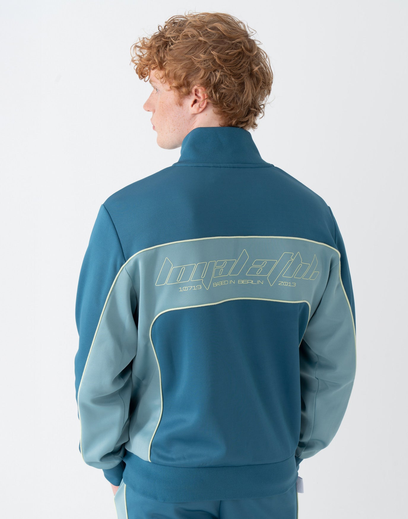 Racing Tracksuit Jacket Ocean
