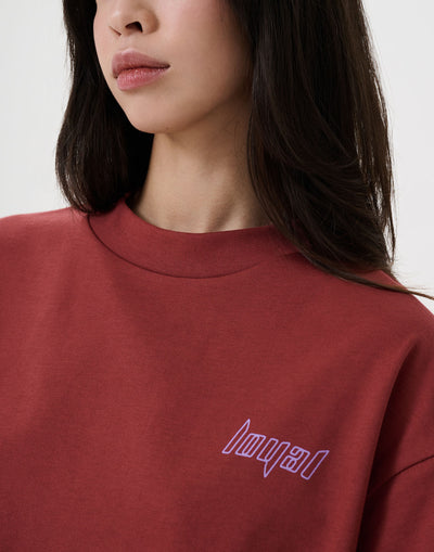 Flaming Loyal Tee Red