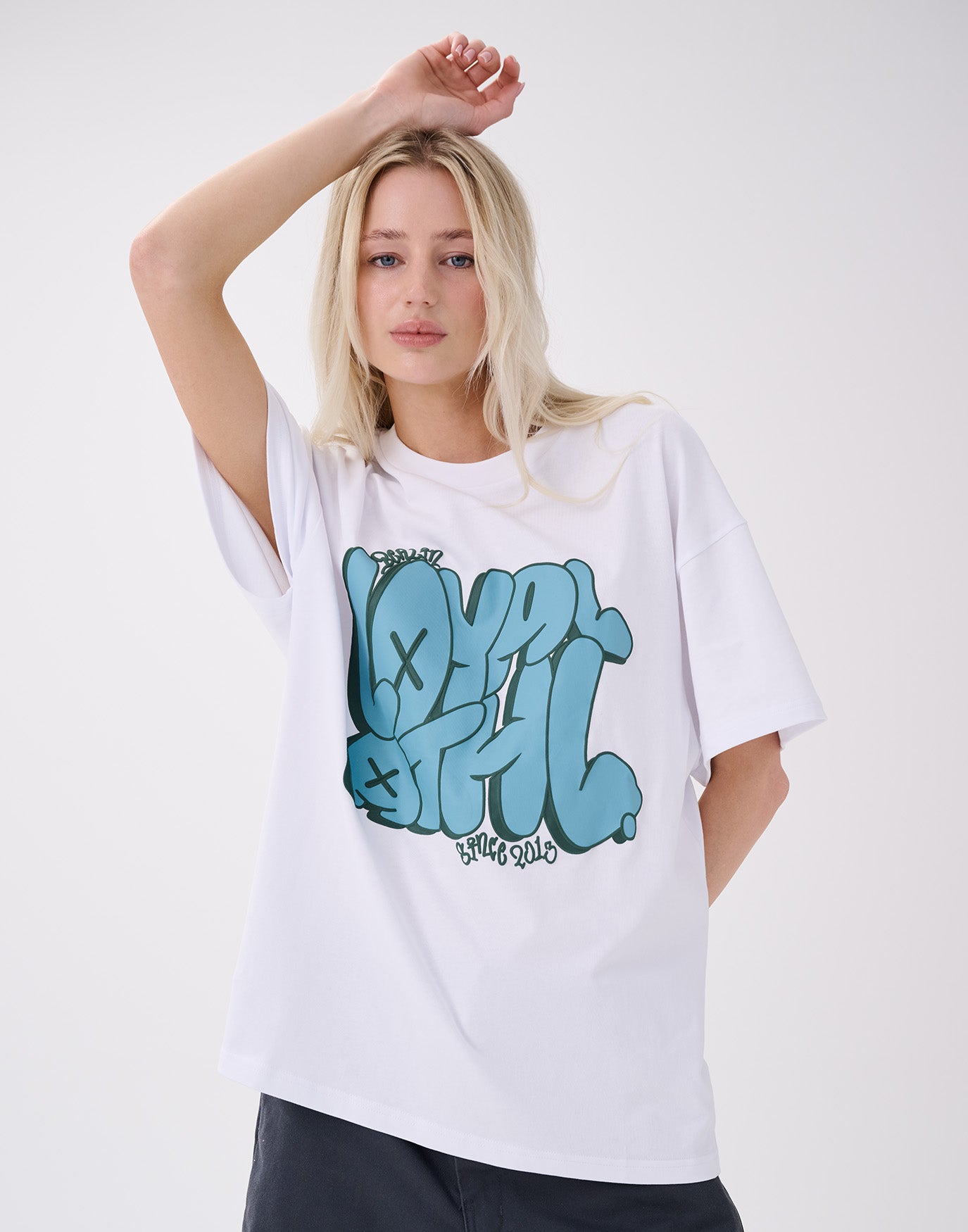 Bubble Graffiti T-Shirt White