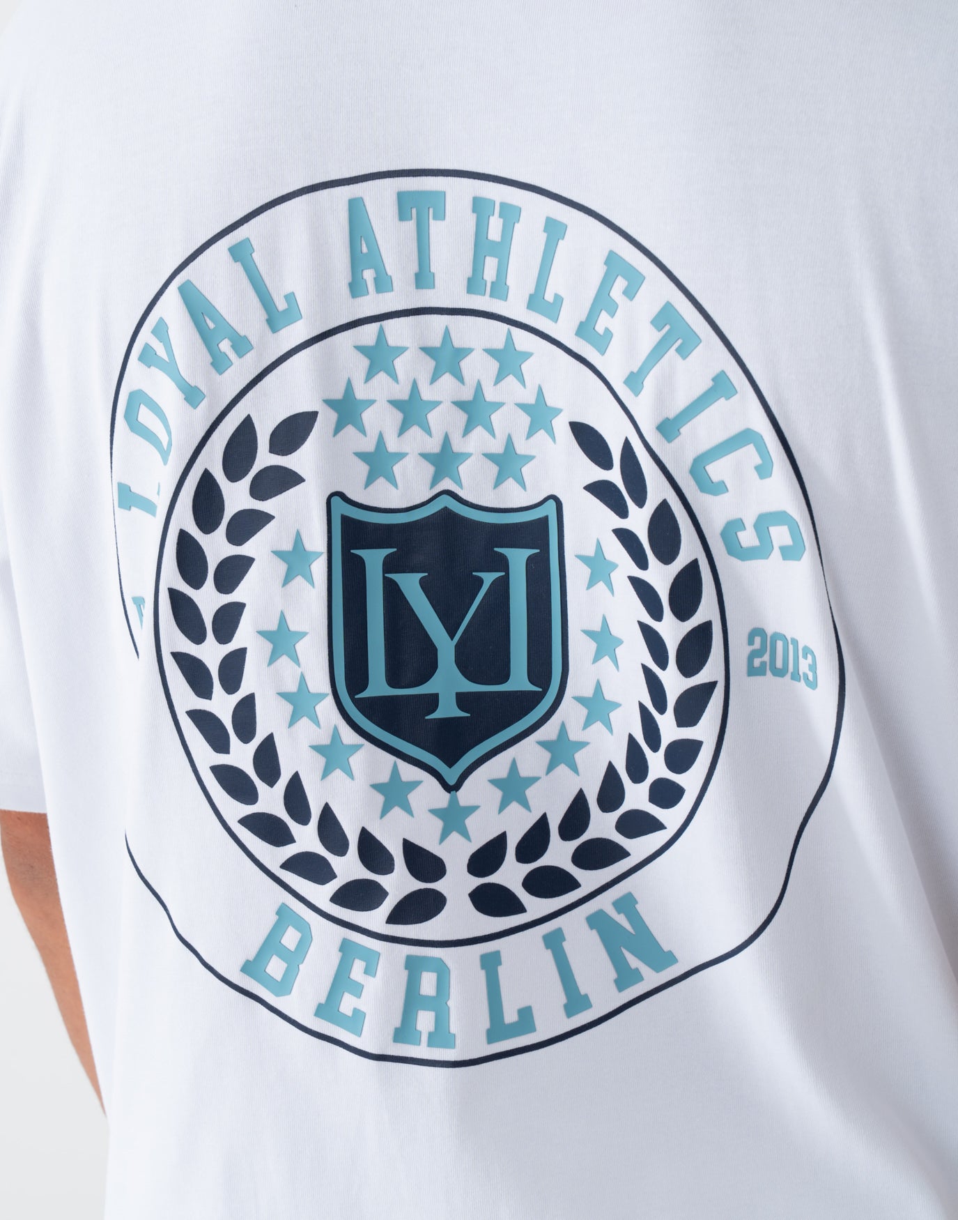 College Emblem T-Shirt White