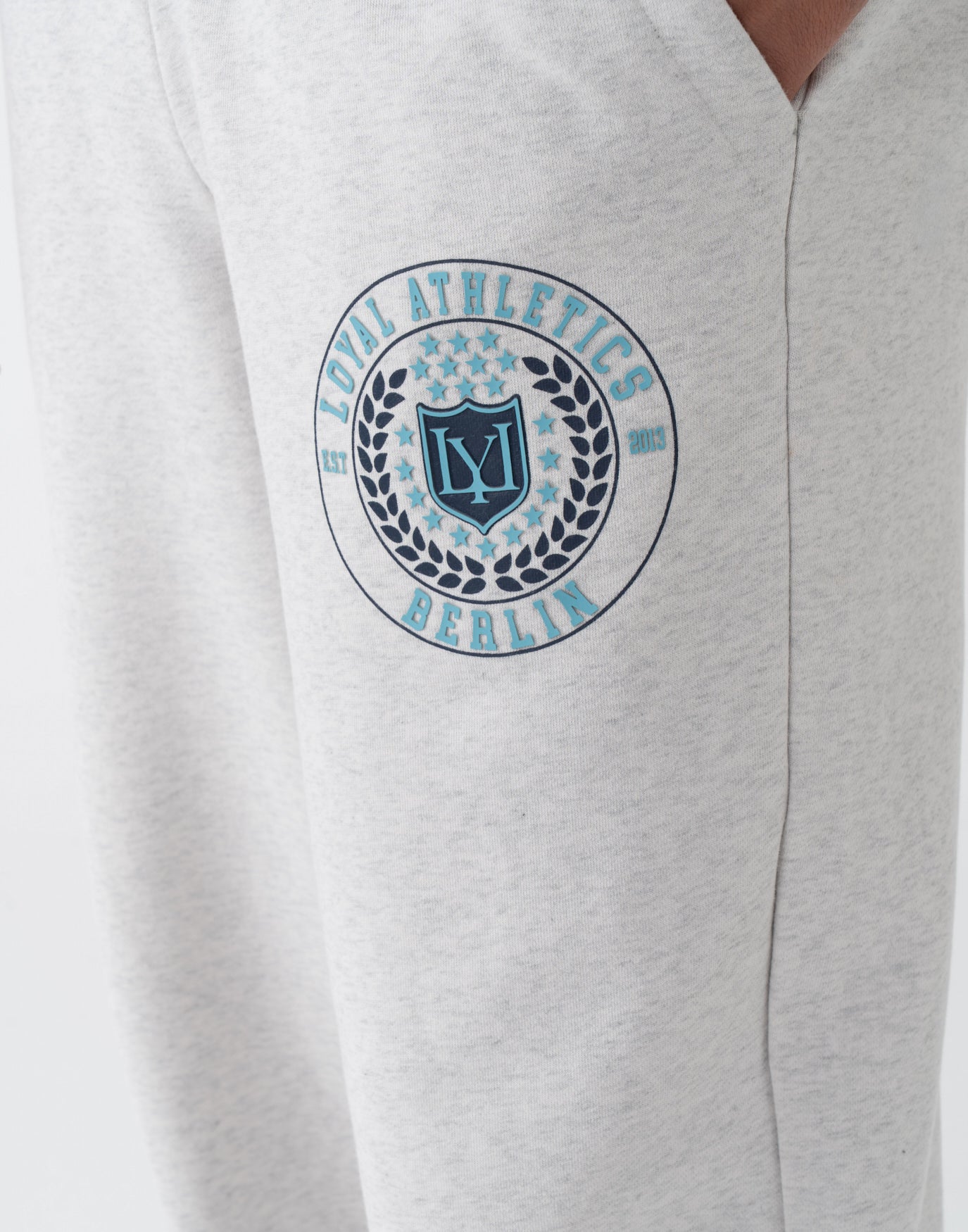 College Emblem Sweatpants Titan Melange