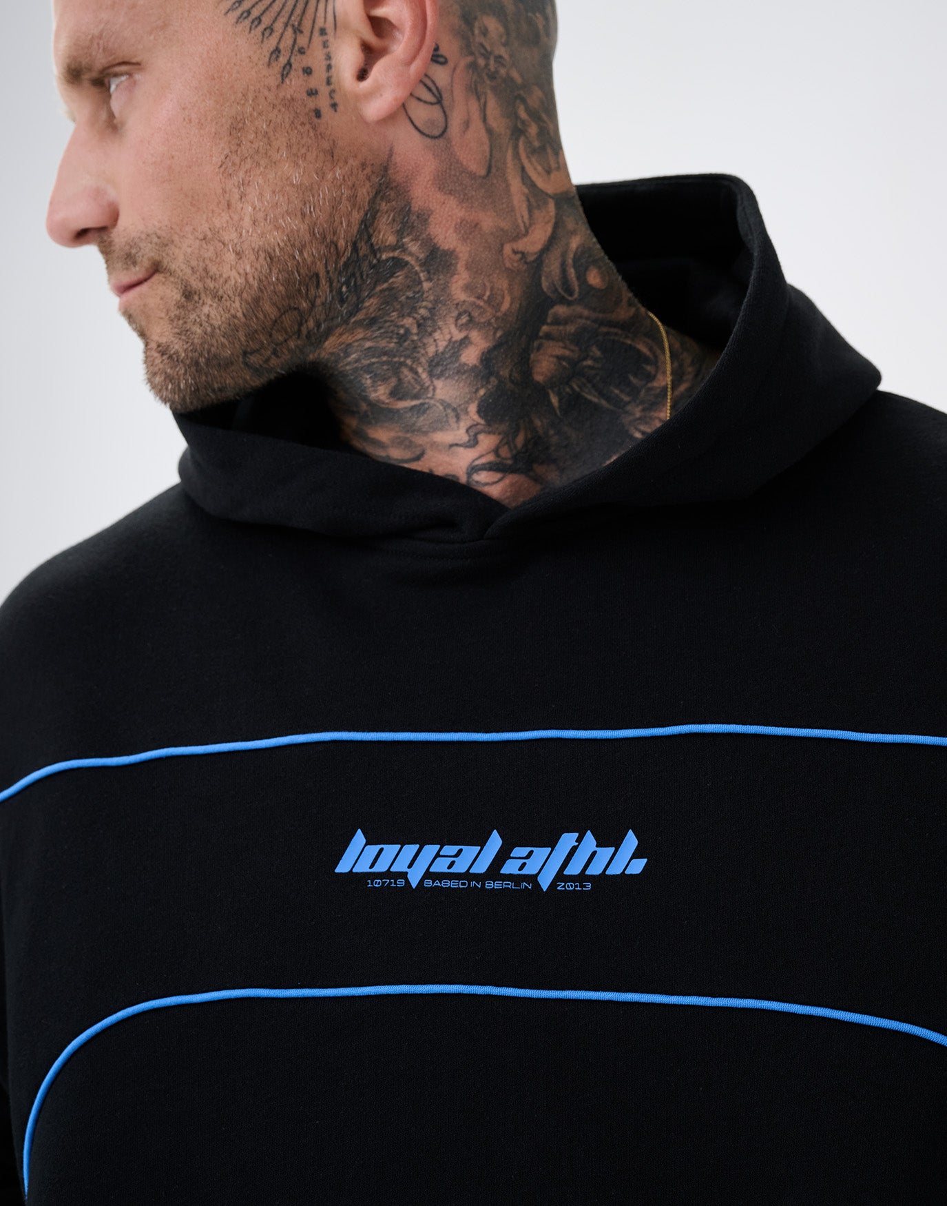 Racing Sweatsuit Hoodie Black