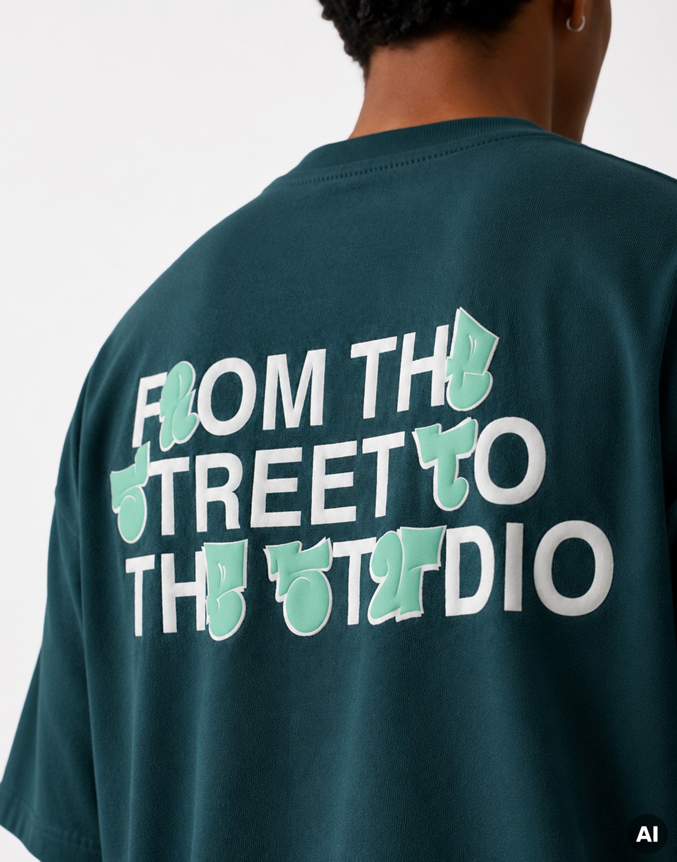 Stay Loyal T-Shirt Dark Emerald
