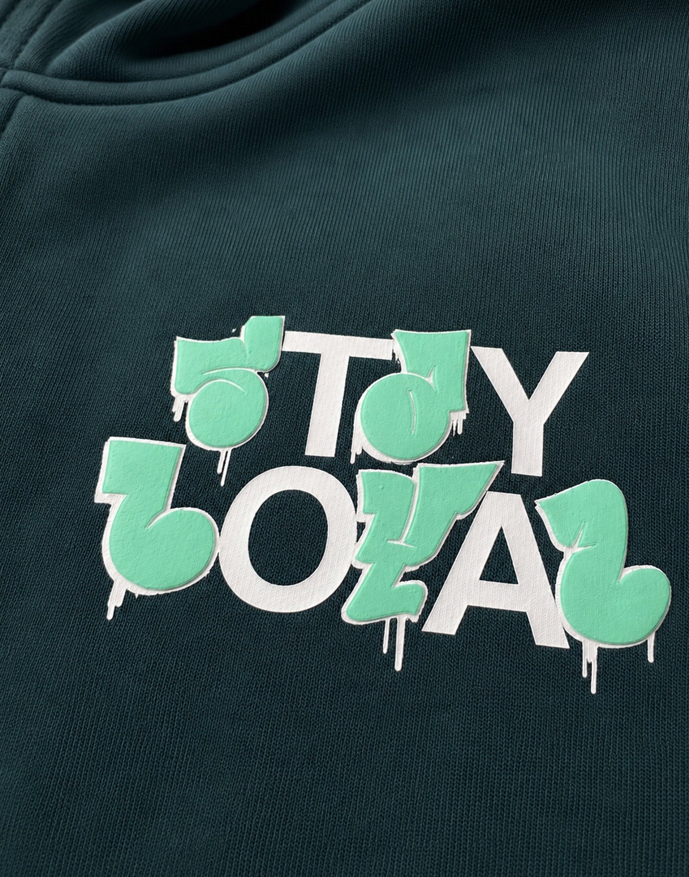 Stay Loyal Zip-Hoodie Dark Emerald