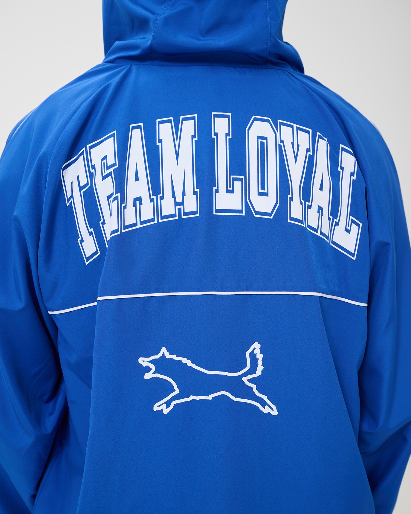 Team Loyal Windbreaker Jacket Blue