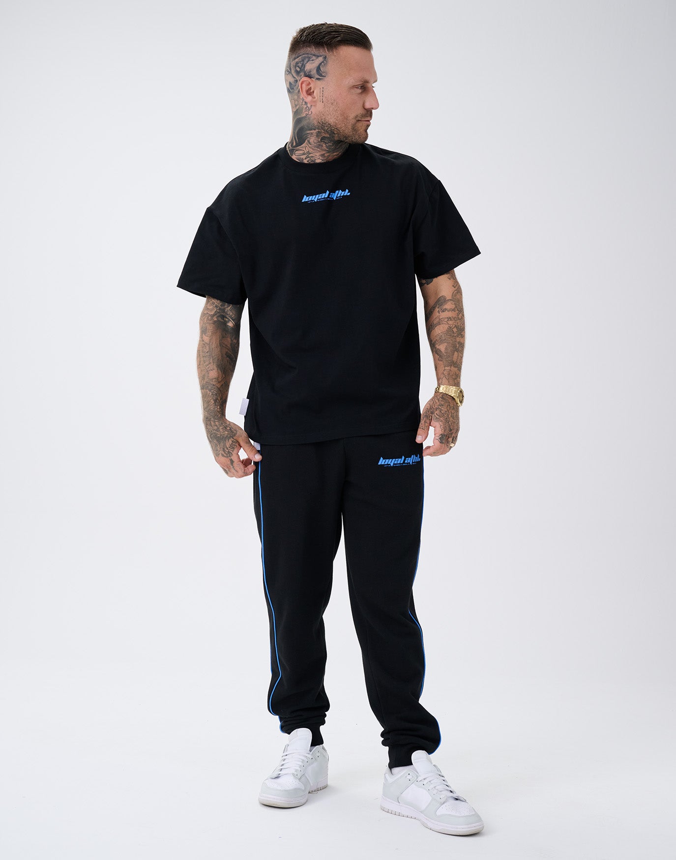 Racing Logo T-Shirt Black