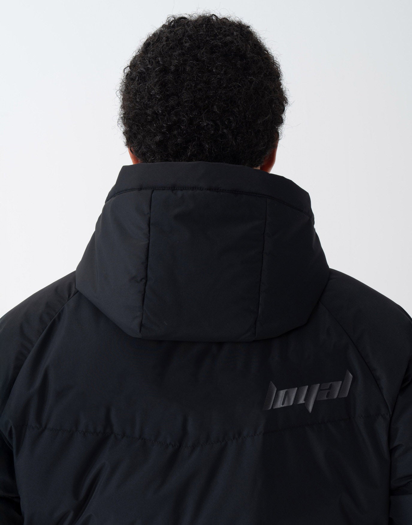Boxy Puffer Jacket Black