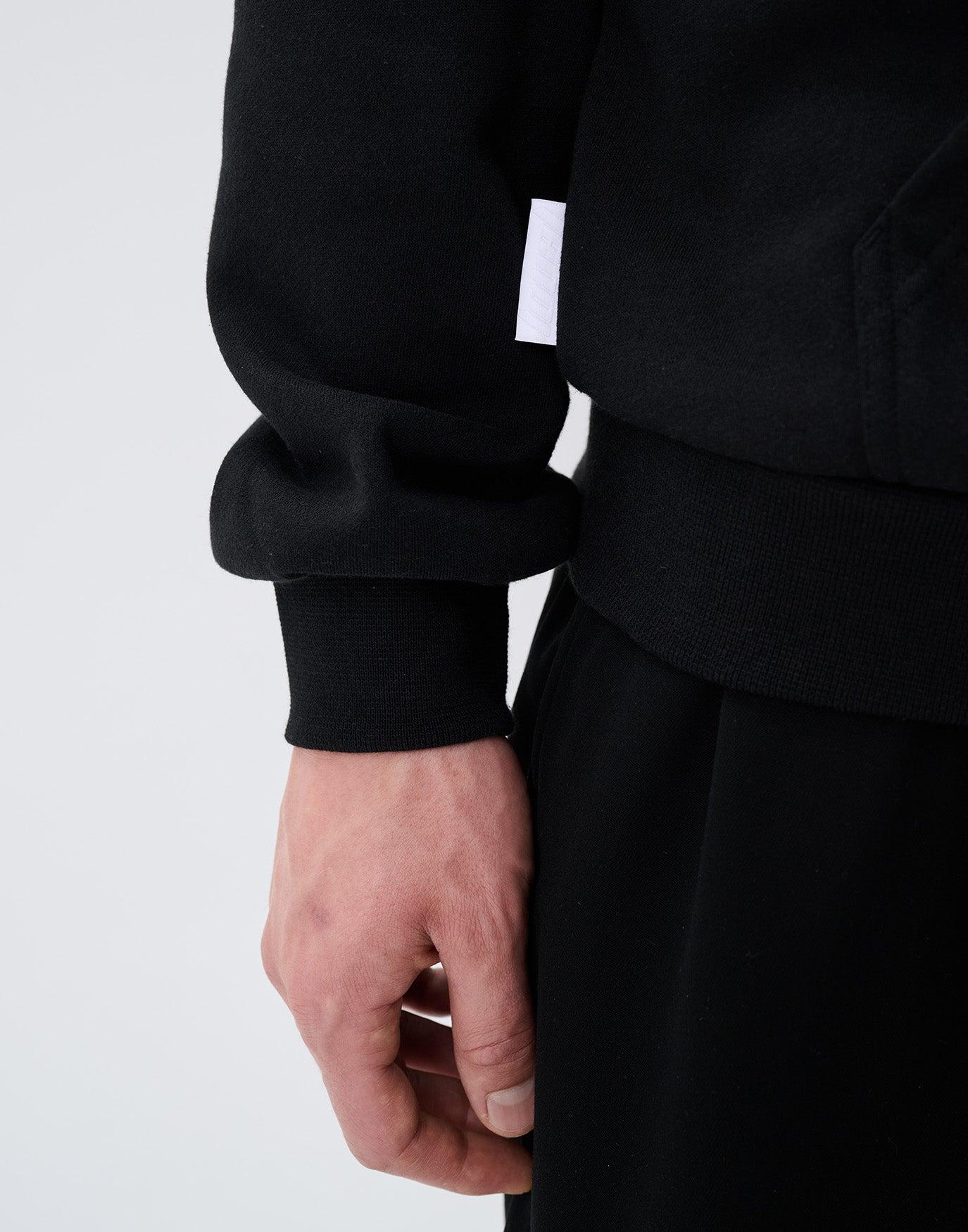 Bubble Graffiti Zip-Hoodie Black