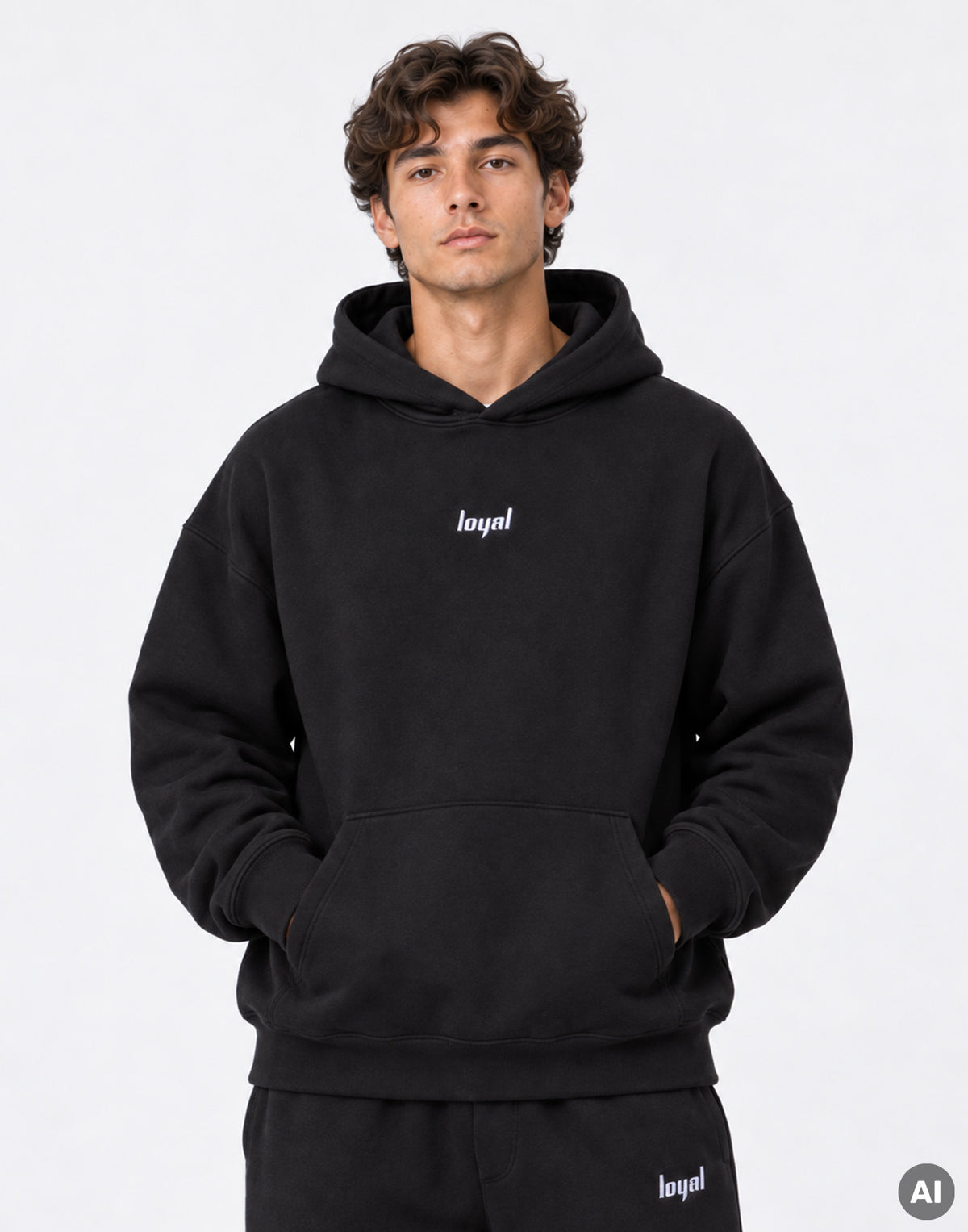 Classic Logo Hoodie Black