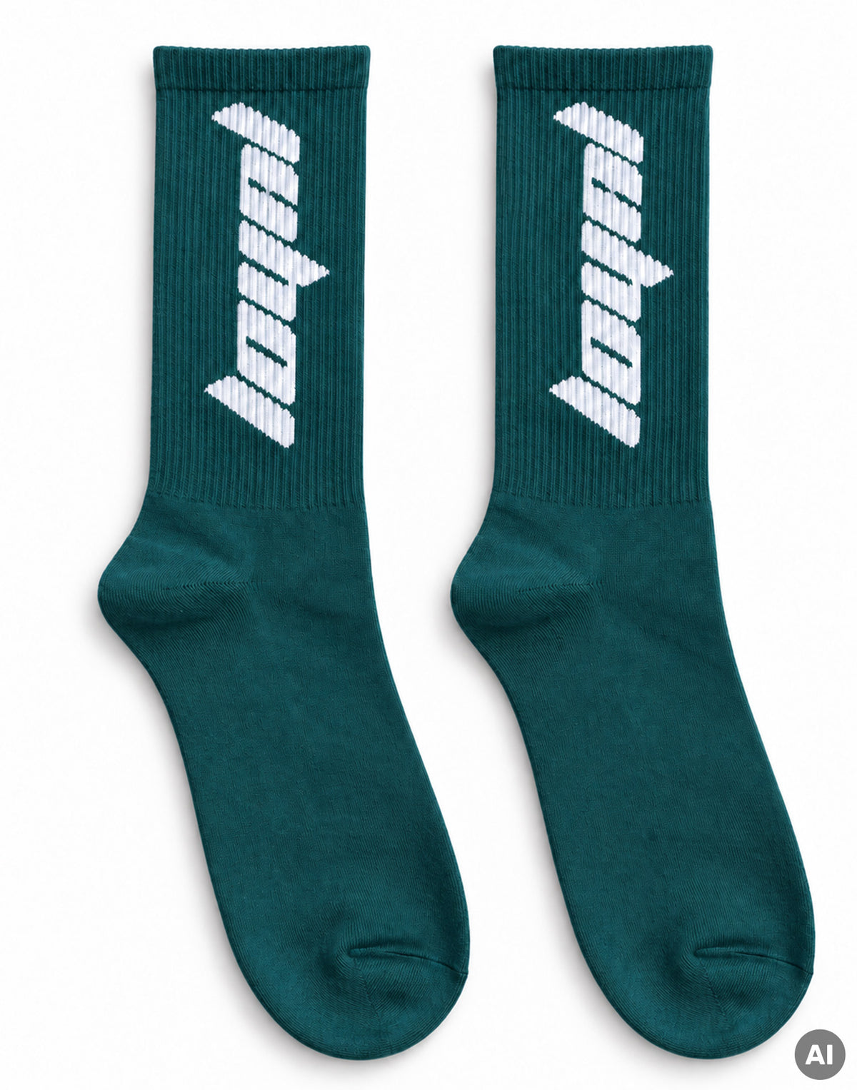 Classic Logo Socks Dark Emerald