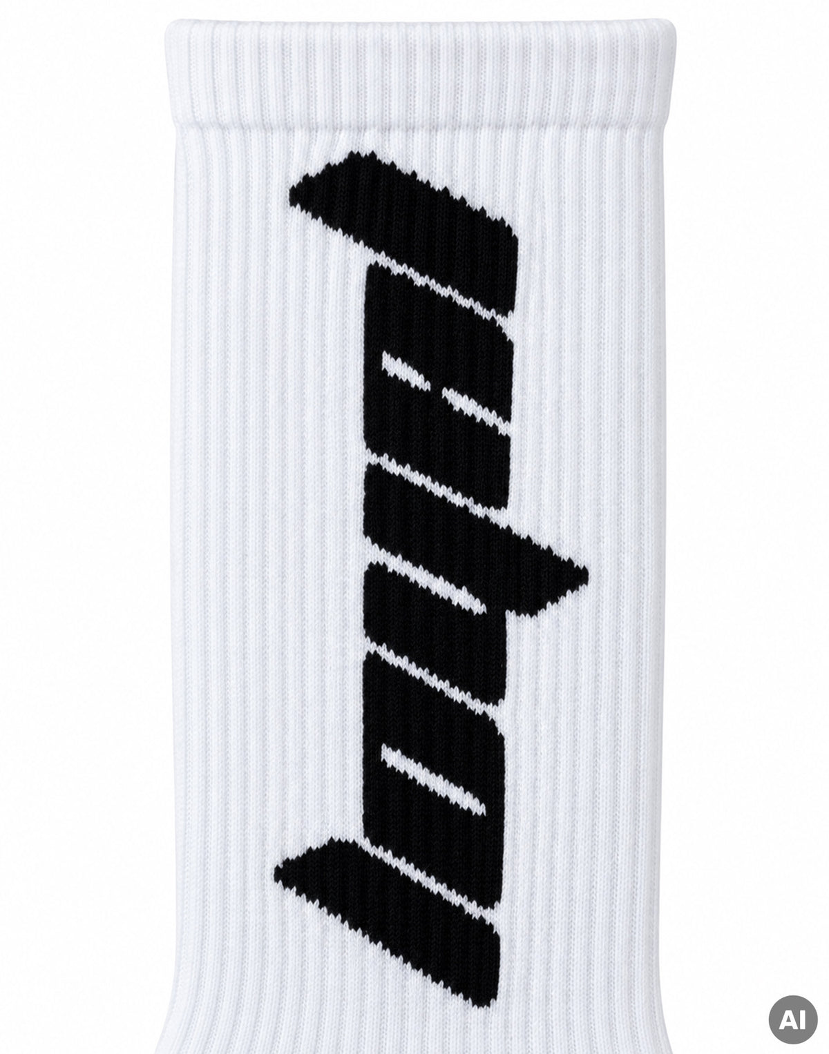 Classic Logo Socks White