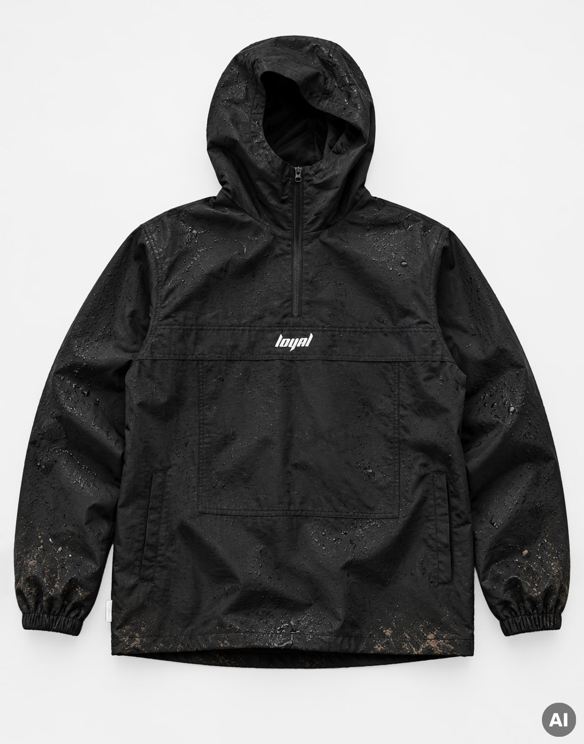 Classic Logo Windbreaker Black